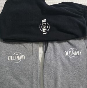 Old Navy Kids Sweatpants - Gray and Black